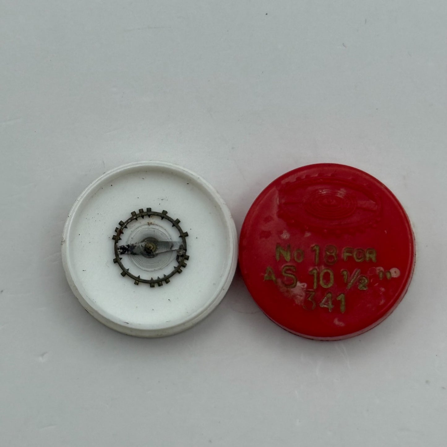 AS 341 Balance Wheel Complete And Spring 10½’’’ Renata 18 Watch Movement Parts