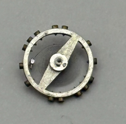 AS 976 1012 Balance Wheel Complete And Spring  29 M Watch Movement Parts NOS