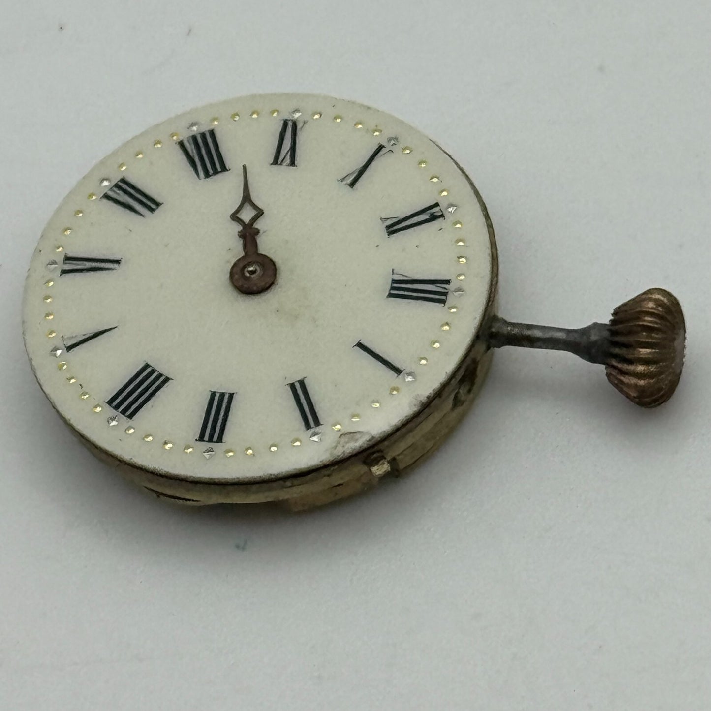 22.7mm Unidentified High Grade Balance Ok Watch Movement Vintage PARTS SPARES