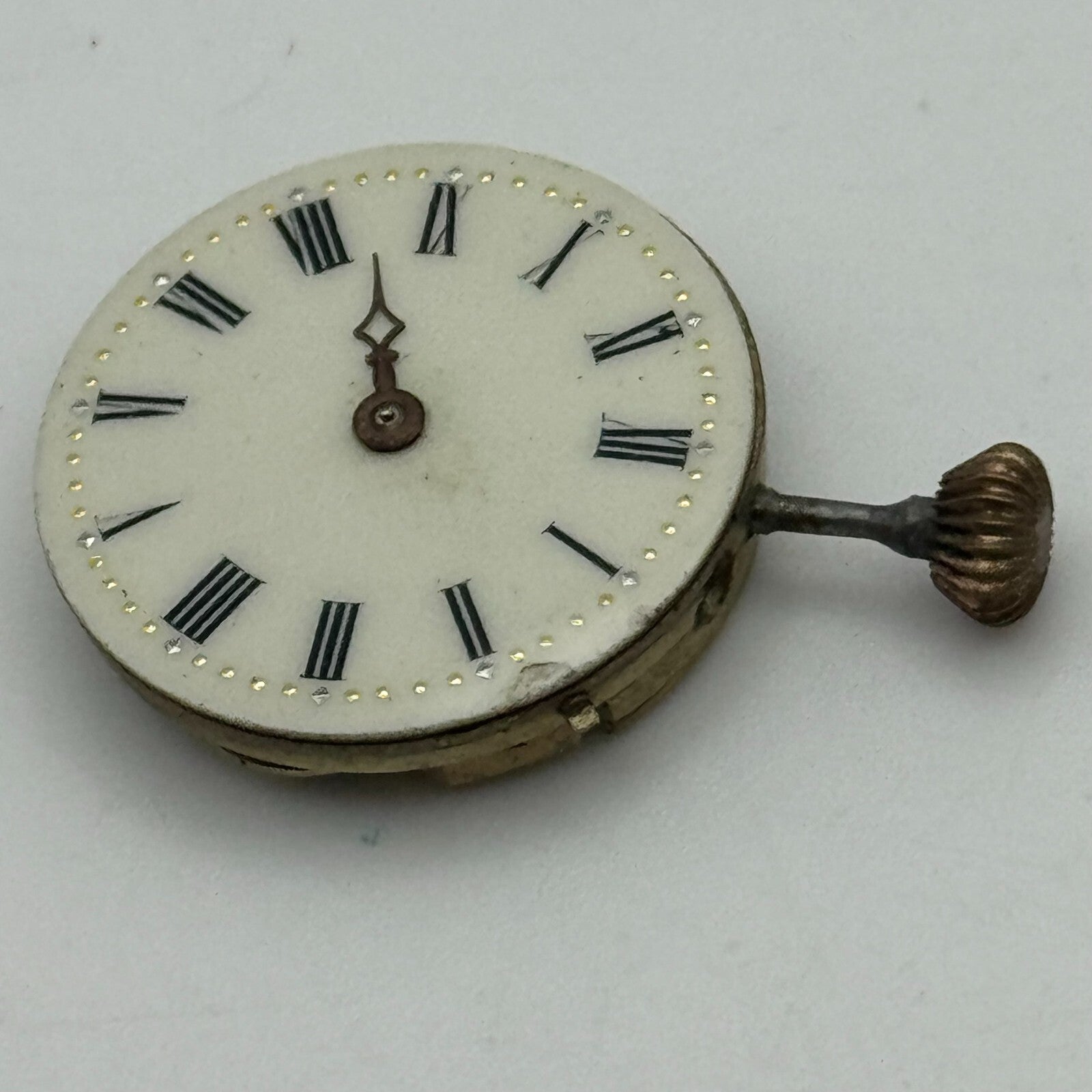 22.7mm Unidentified High Grade Balance Ok Watch Movement Vintage PARTS SPARES