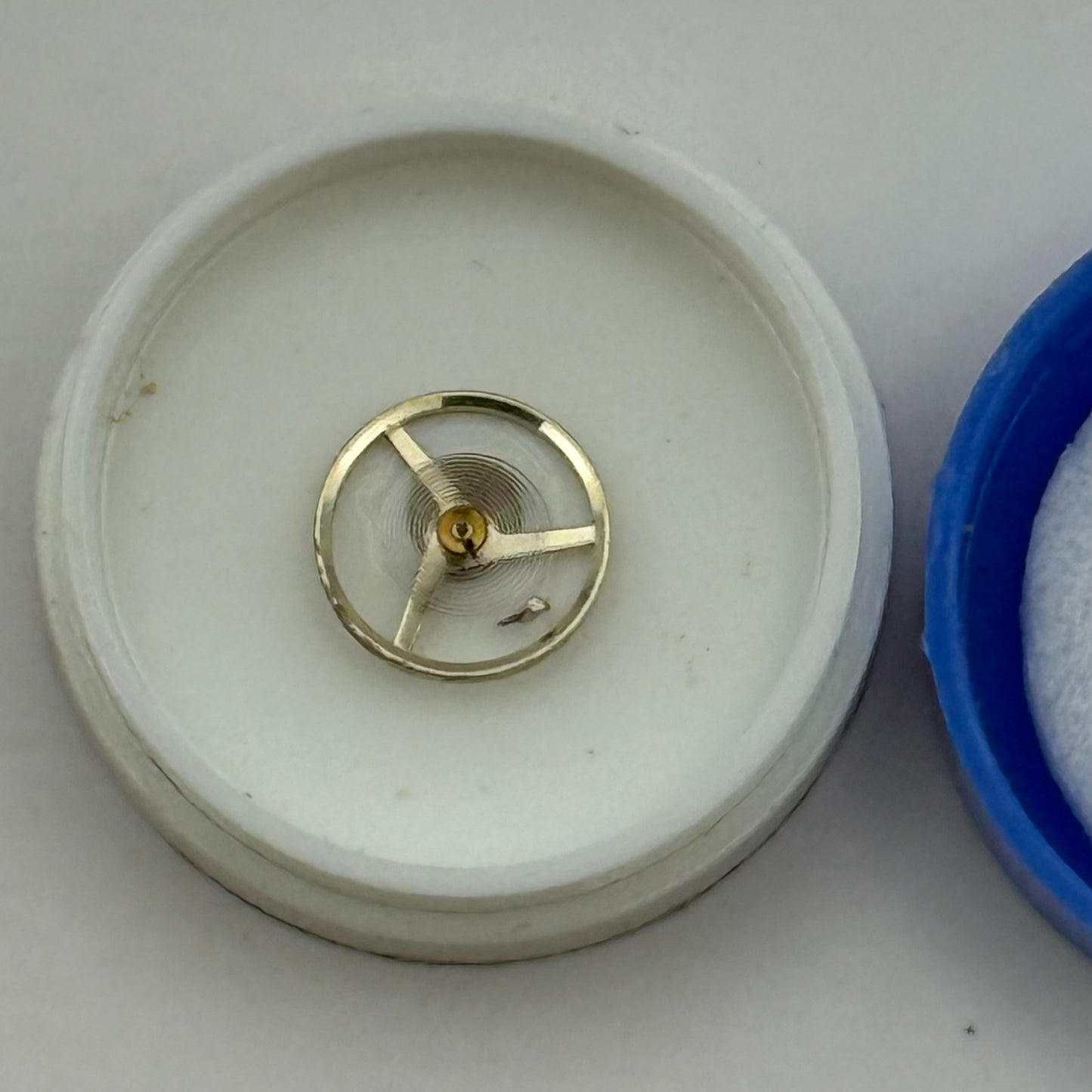 FE 68 Balance Wheel Complete And Spring 5 1/2'''  1805 M Watch Movement Parts 