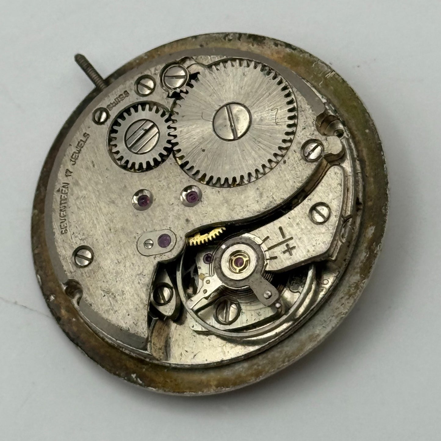 FHF ST 96 Watch Movement Legion Manual Wind Vintage Swiss Parts Repair 25.8mm