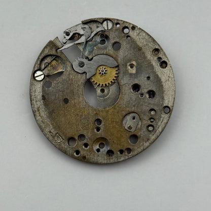 AS 554 Watch Movement Main Plate Manual Wind Vintage Swiss Parts Repair 27mm