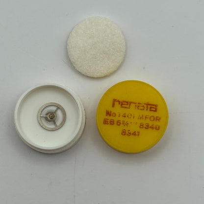 EB 8340 8341 Balance Wheel Complete And Spring 6¾’’’ 1401 M Watch Movement Parts