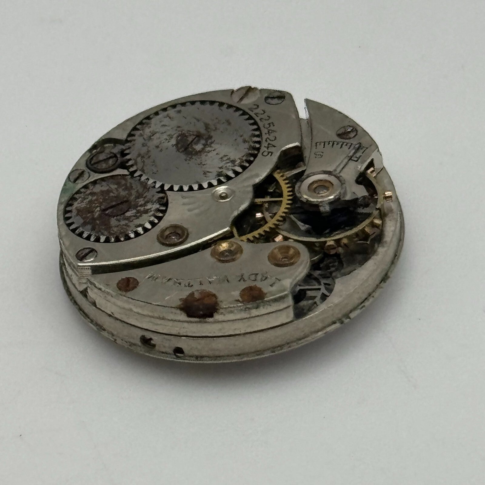 1918 Antique 10L Lady Waltham Model L-10 American Watch Movement PARTS SPARES