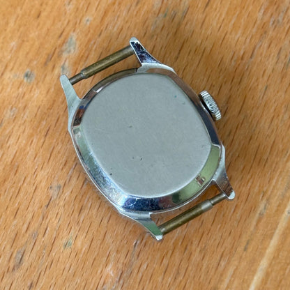 Vintage Groville Shockproof Made In UK Sweep Manual Wind Watch PARTS / REPAIR