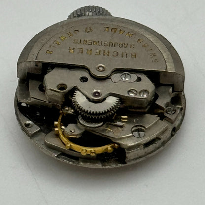 16.1mm Running Bucherer AS 1477 Automatic Ladies Swiss Watch Movement PARTS
