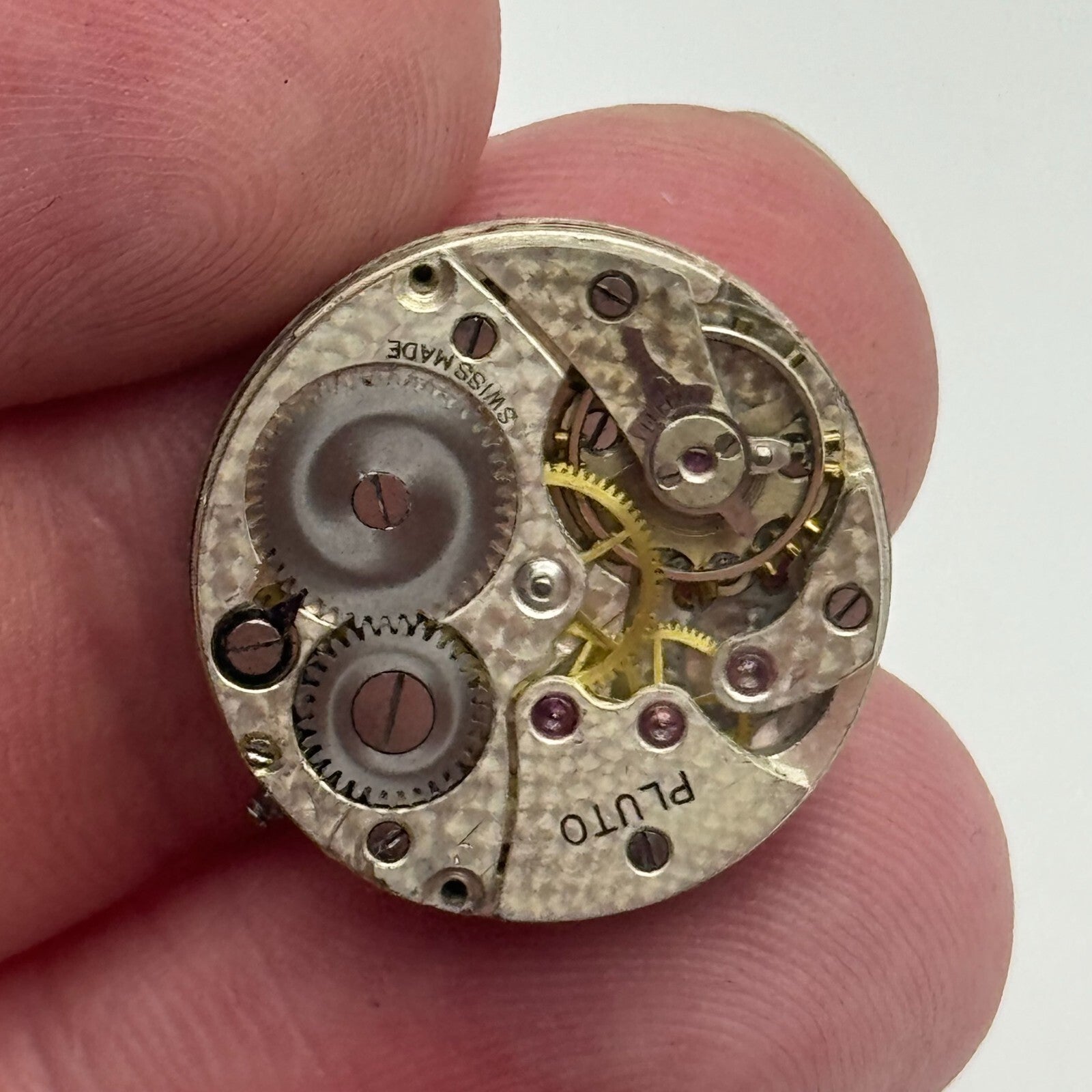 19.7mm Ladies Pluto High Grade Manual Wind Swiss Watch Movement Vintage PARTS