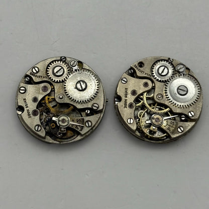 Breguet HSBG Watch Movement 2 x Manual Wind  Vintage Swiss Made Parts Repair