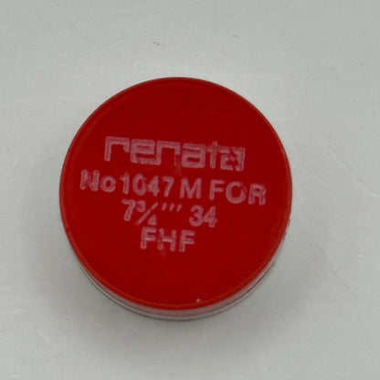 FHF 34 Balance Wheel Complete And Spring 7¾’’’ 1047 M Watch Movement Parts NOS