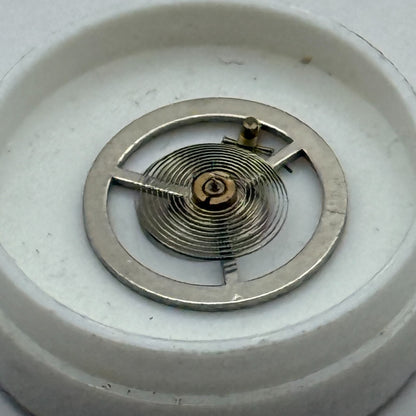 BRAC 180 Balance Wheel Complete And Spring 12’’’ PL Watch Movement Parts NOS