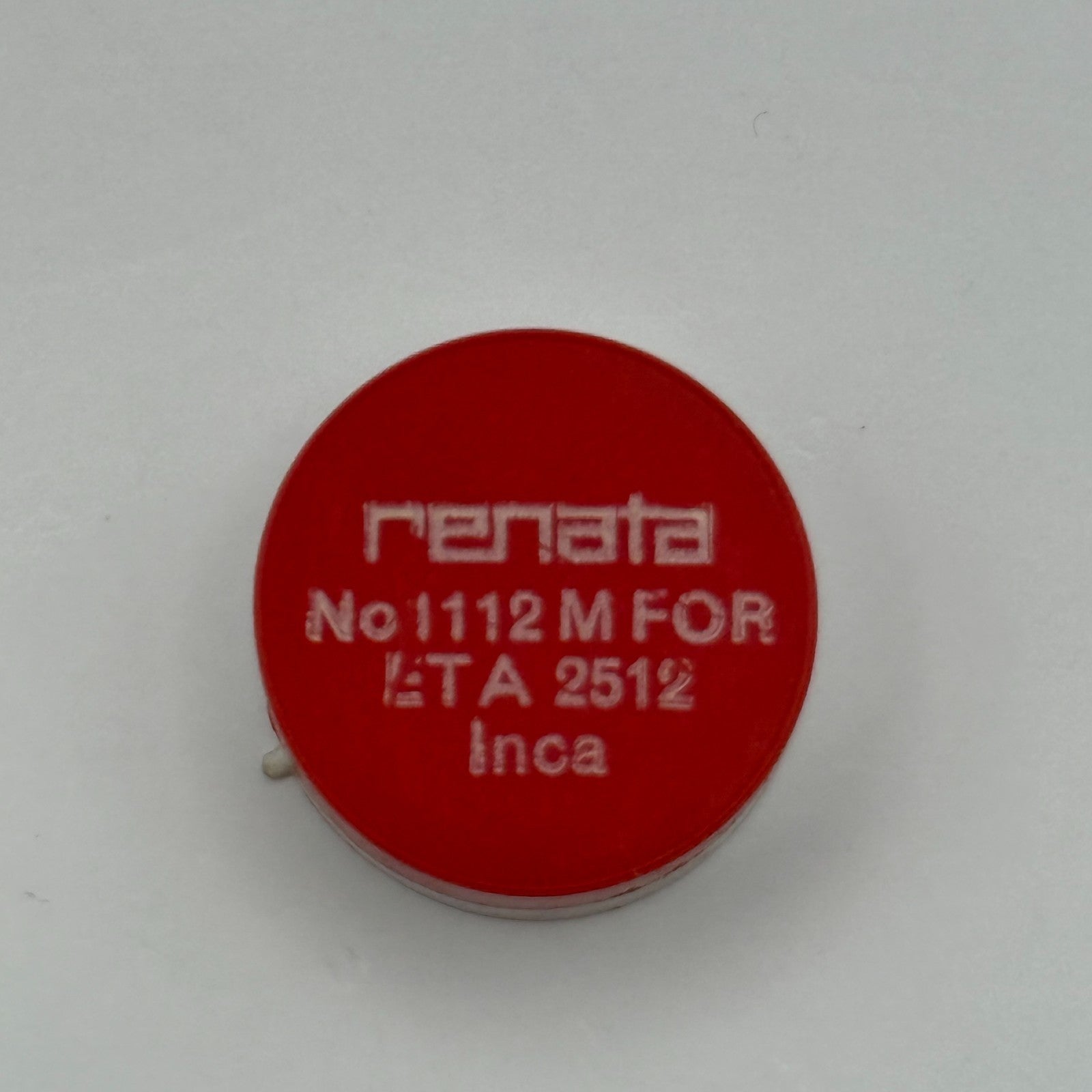 ETA 2512 Balance Wheel Complete And Spring 1112 M Watch Movement Parts NOS