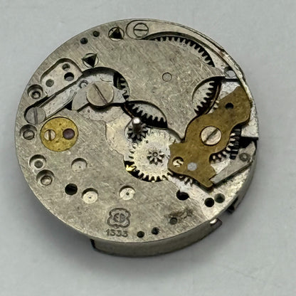 19.7mm Vintage EB 1333 Swiss Made Manual Wind Watch Movement PARTS REPAIR
