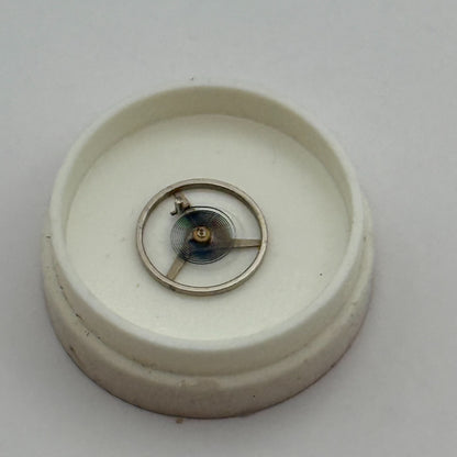 ETA 2487 Balance Wheel Complete And Spring Ord + Inca Watch Movement Parts 