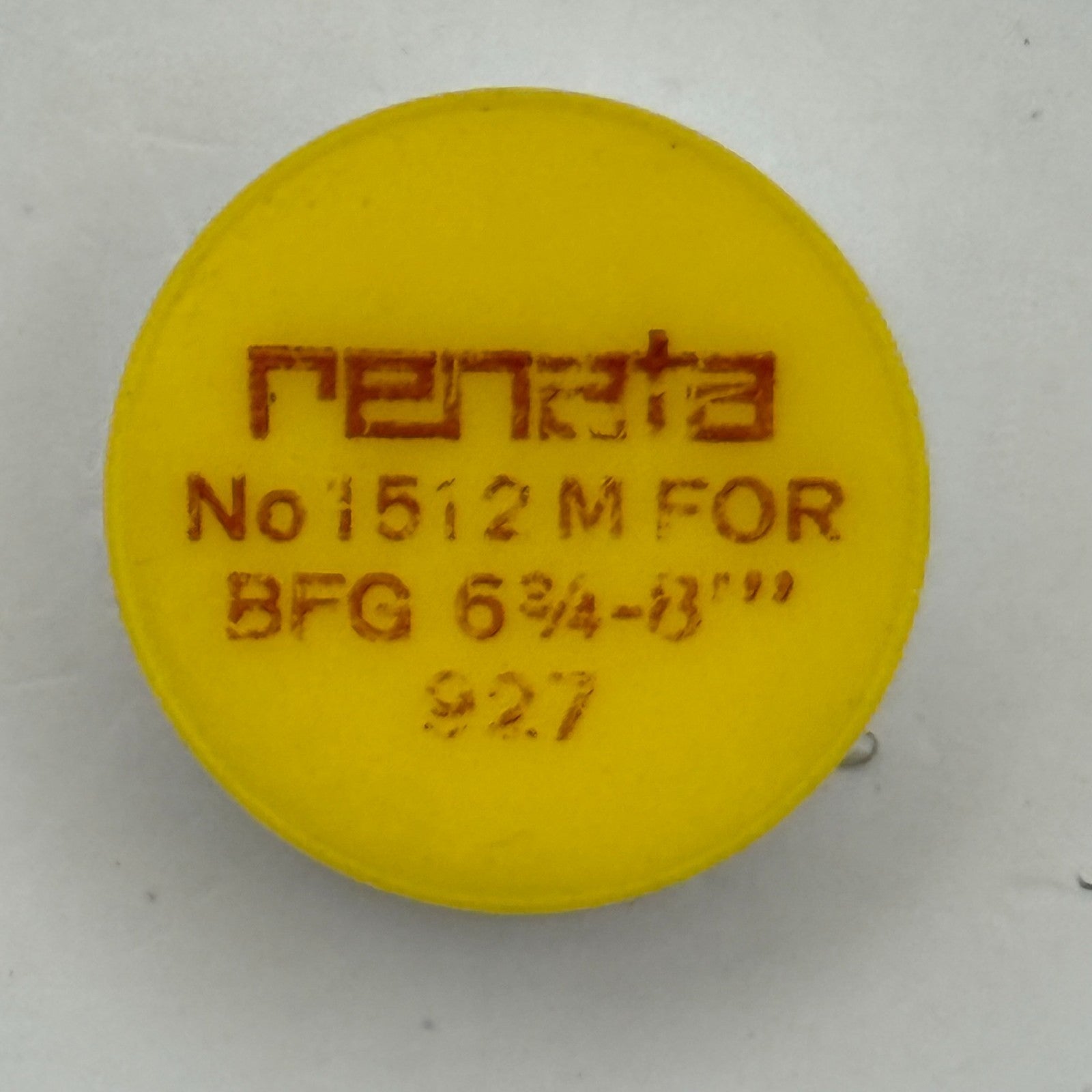 BFG 927 Balance Wheel Complete And Spring 6¾–8’’’ 1512 M Watch Movement Parts