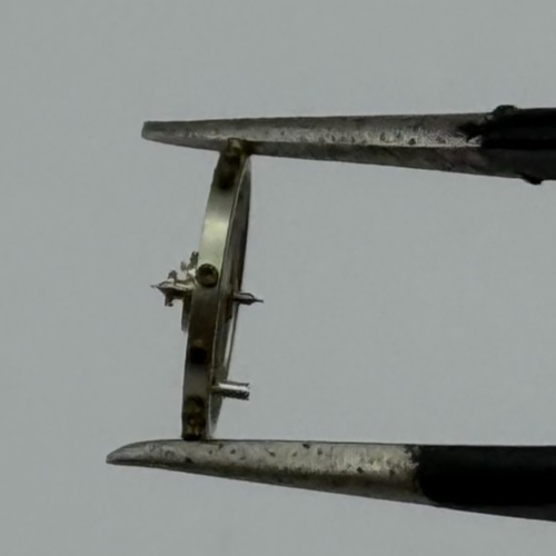 AS 1051 Balance Wheel Complete And Spring 5 1/4’’’ 34 M Watch Movement Parts NOS