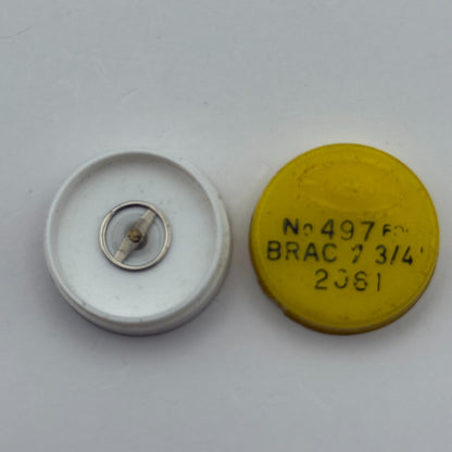 Brac 2061 Balance Wheel Complete And Spring 7¾’’’ 497 Watch Movement Parts 