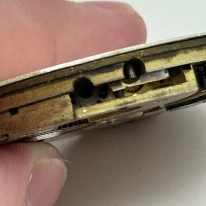 45mm Open Face Unidentified Swiss Pocket Watch Movement PARTS REPAIR SPARES