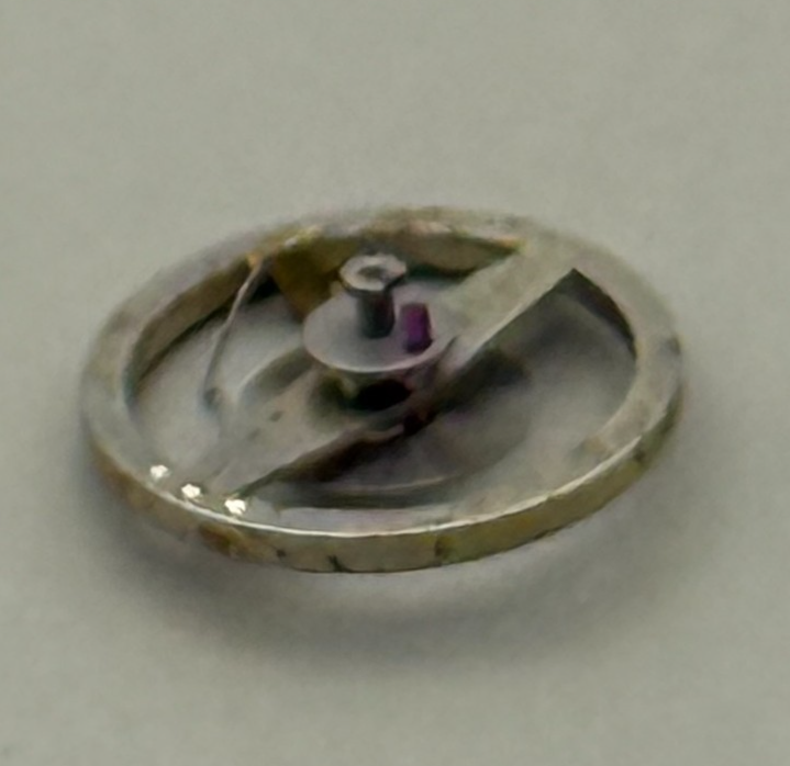 Oris 380 Balance Wheel Complete And Spring 6¾–8’’’ 398 M Watch Movement Parts 