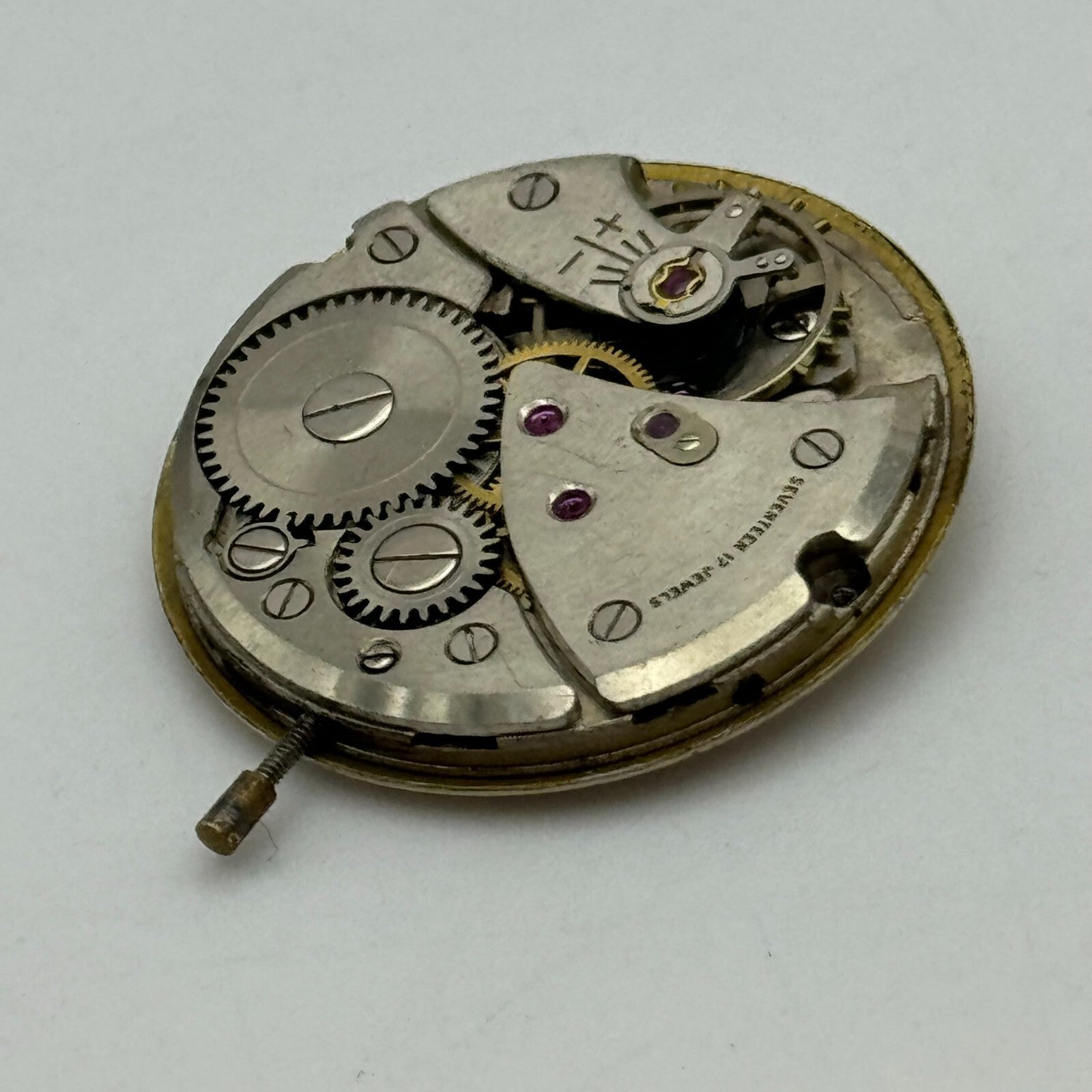 25.8mm Men's Verity FHF 72 Manual Wind 17 Jewels Swiss Made Watch Movement PARTS
