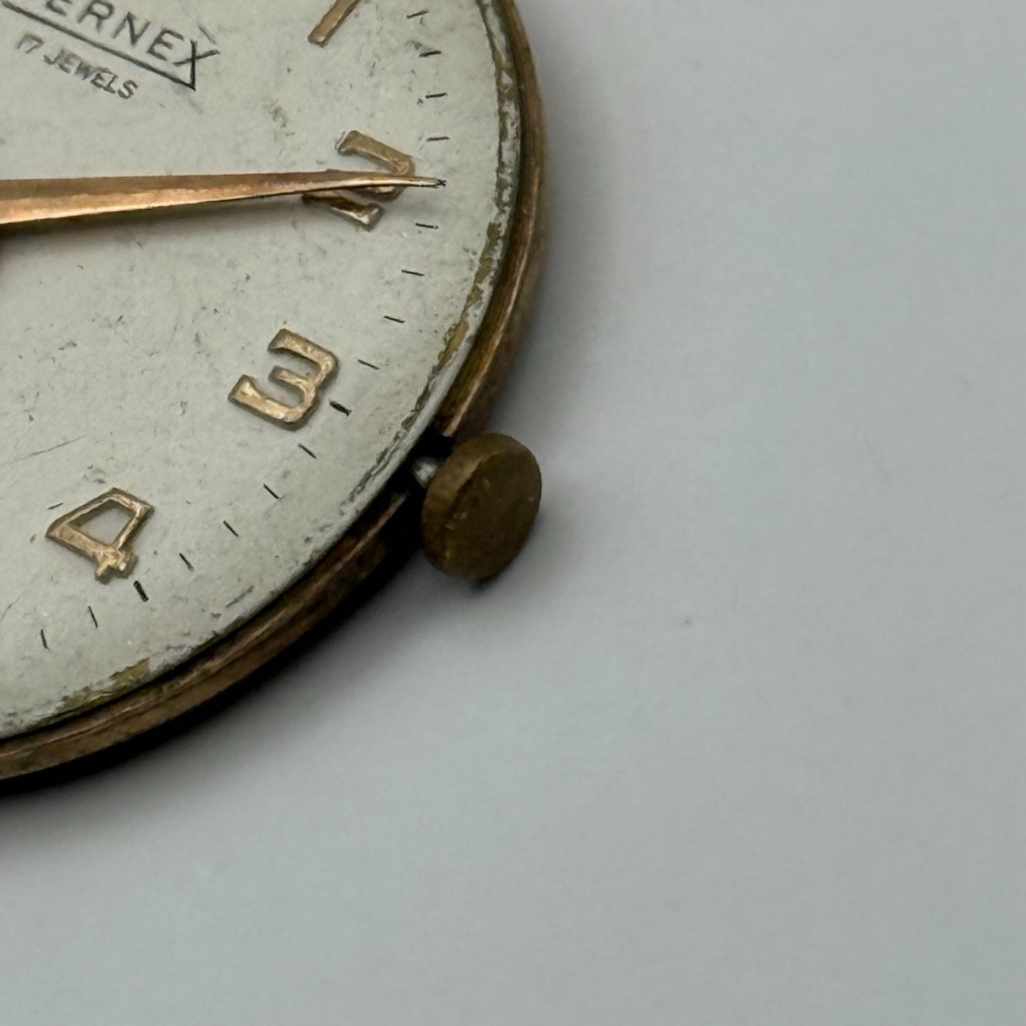 AS 1634 Watch Movement Bernex Manual Wind Vintage Swiss Parts Repair 29.6mm