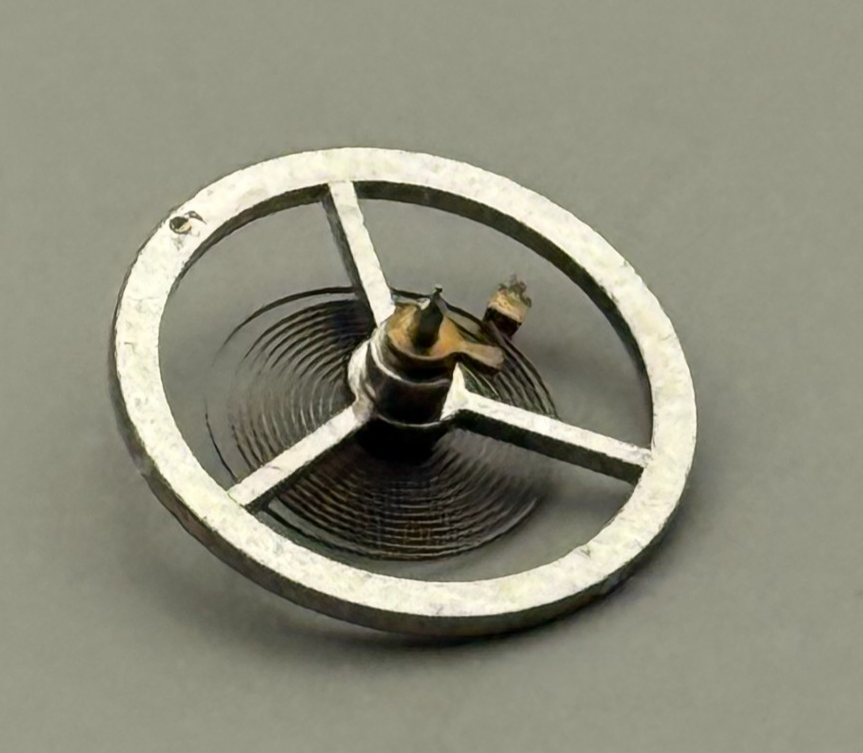 BFG 866 Balance Wheel Complete And Spring  Renata 64 Watch Movement Parts NOS 