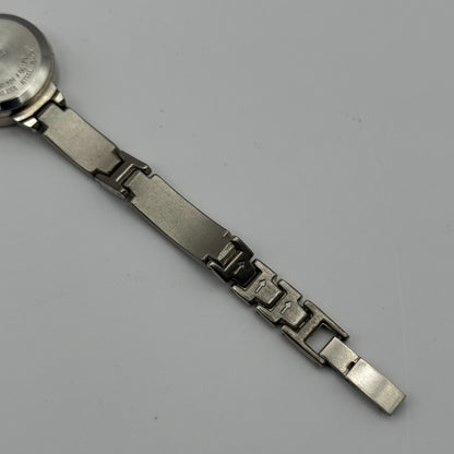 Limit Ladies Quartz Watch Purple Dial Silver Tone Bracelet Steel Working 21mm