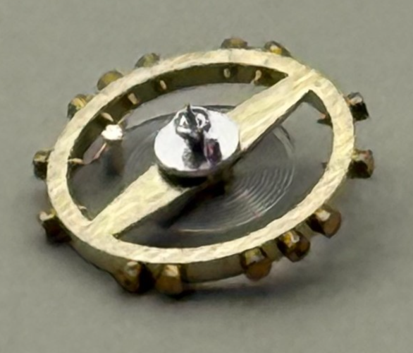 AS 976 1012 Balance Wheel Complete And Spring Inca 532 M Watch Movement Parts 