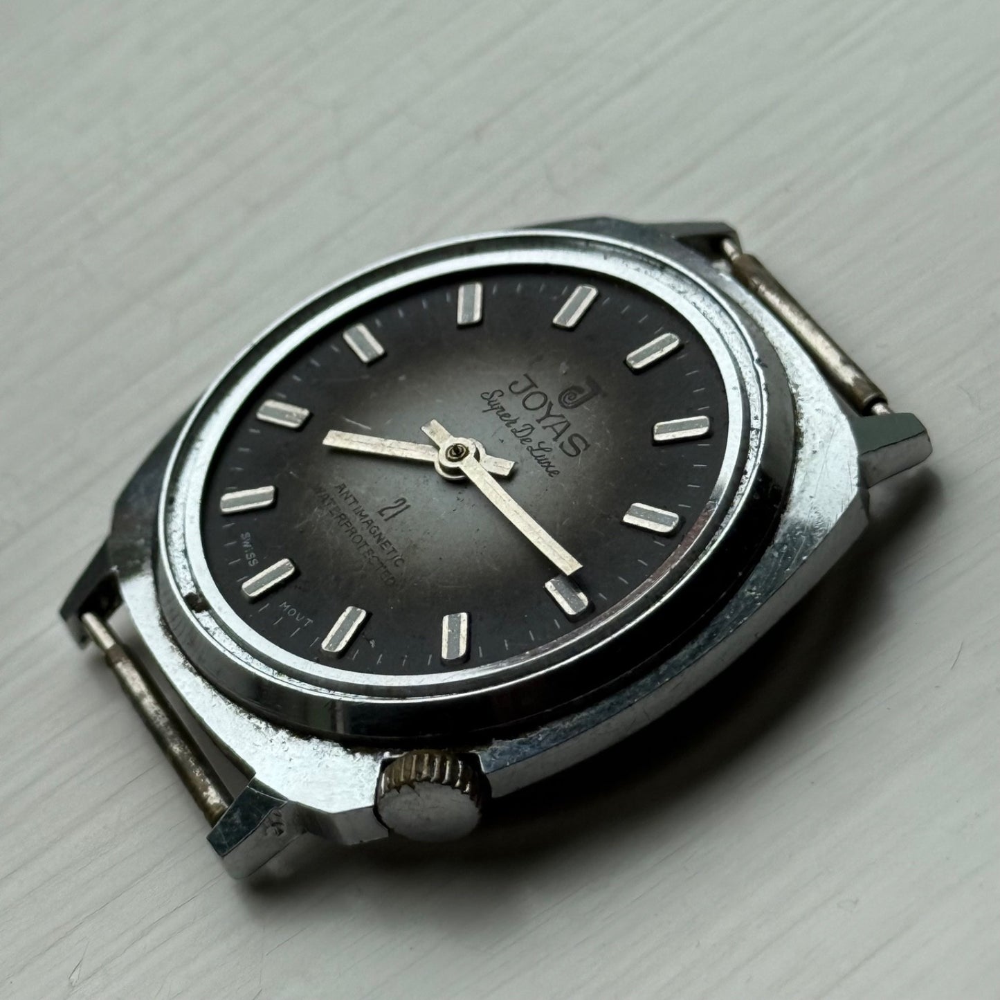 36mm Men's Vintage Joyas Super De Luxe BFG 866 Manual Wind Watch PARTS / REPAIR