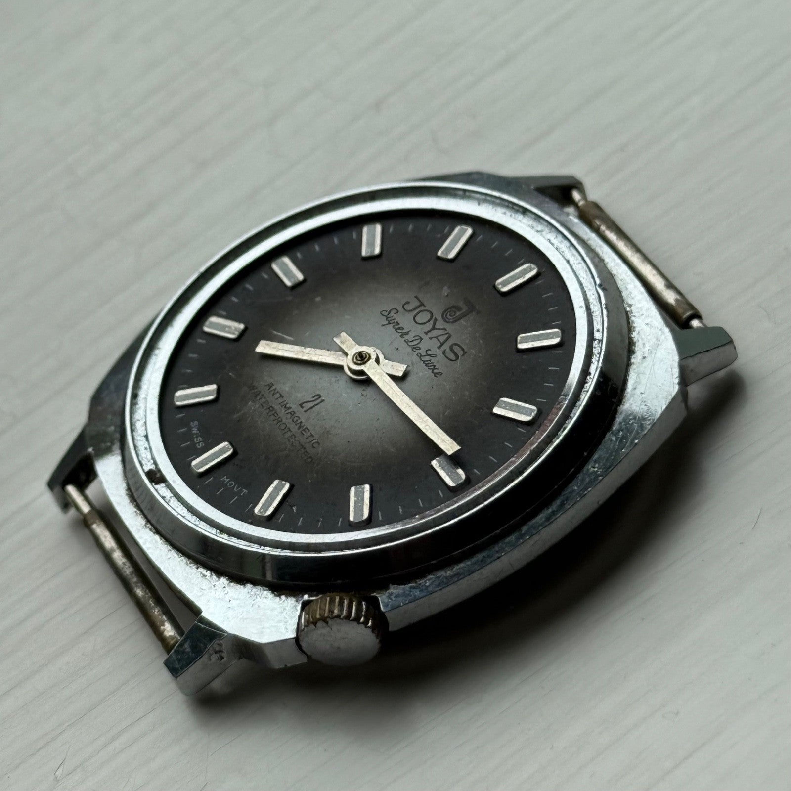 36mm Men's Vintage Joyas Super De Luxe BFG 866 Manual Wind Watch PARTS / REPAIR