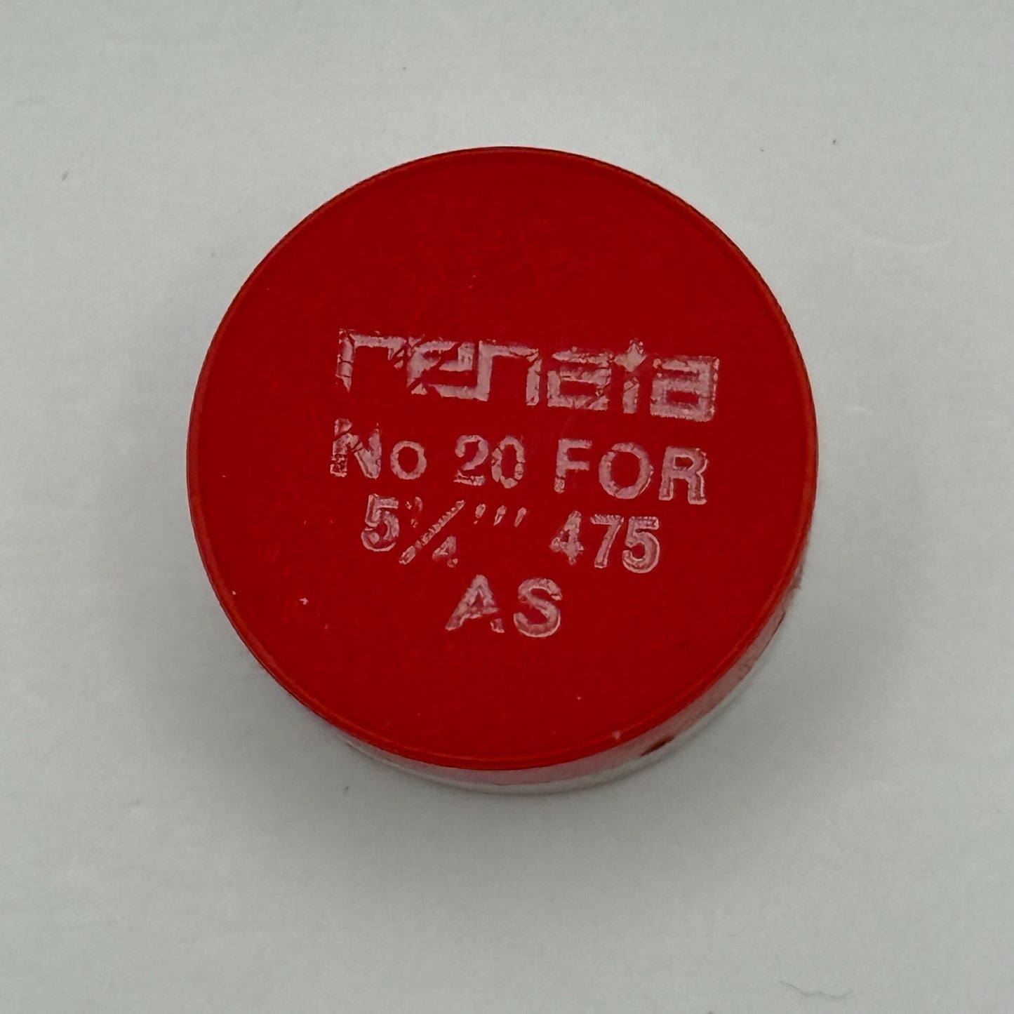 AS 475 Balance Wheel Complete And Spring 5¼''' 20 Watch Movement Parts NOS