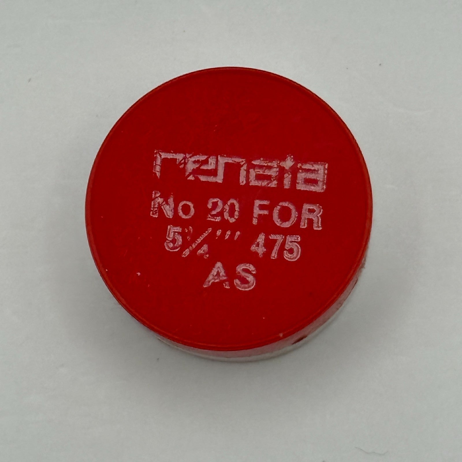 AS 475 Balance Wheel Complete And Spring 5¼''' 20 Watch Movement Parts NOS