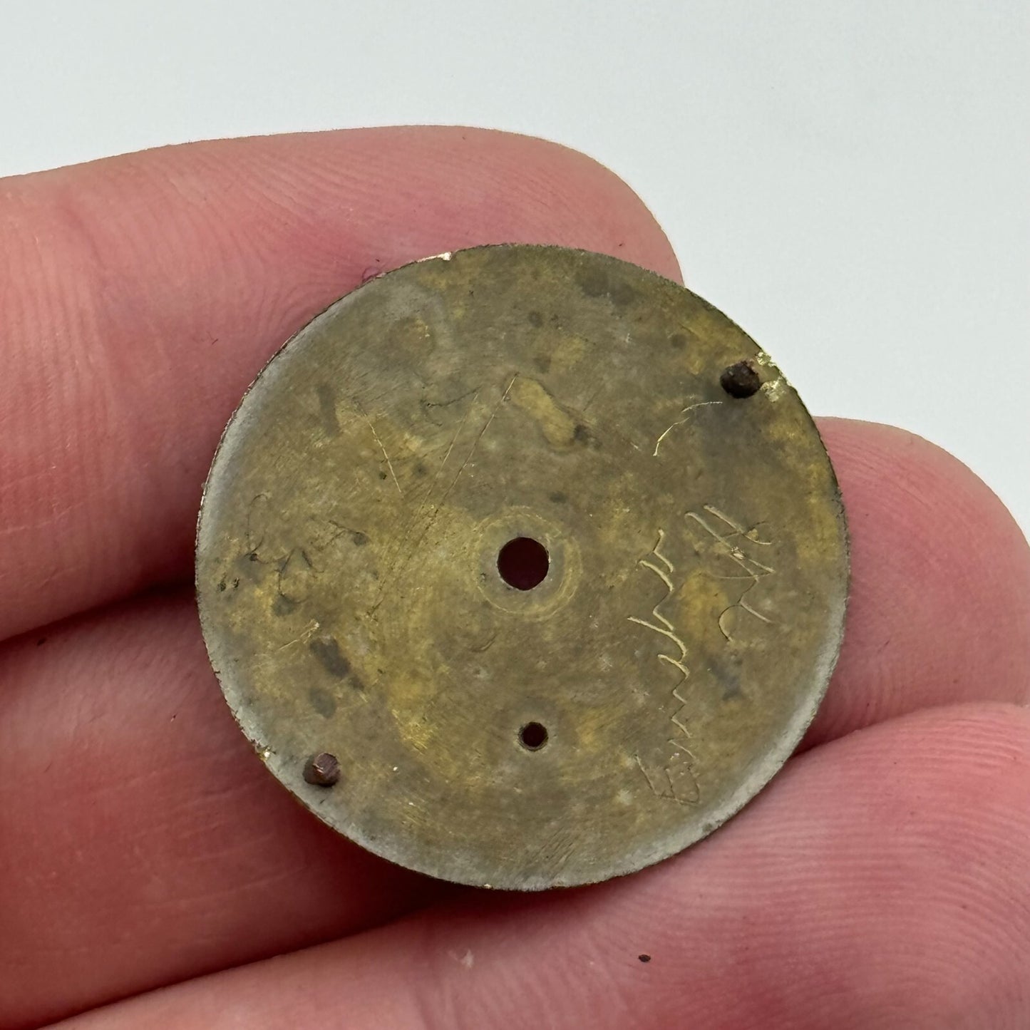 27.3mm Mens Unidentified 15 Jewels Trench Watch Movement Manual Wind Swiss PARTS