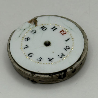 24.9mm Vintage Dreadnought Manual Wind Swiss Trench Watch Movement PARTS REPAIR