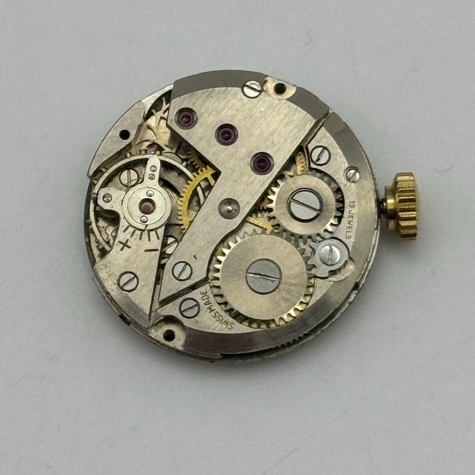 19.7mm Running Verity ETA 980 Sub Seconds Manual Wind Swiss Watch Movement PARTS