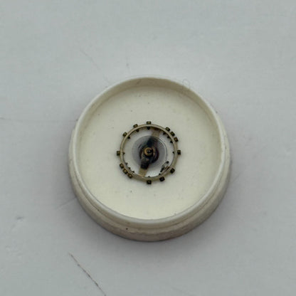 AM 115 Balance Wheel Complete And Spring 5 1/2’’’ Renata Watch Movement Parts