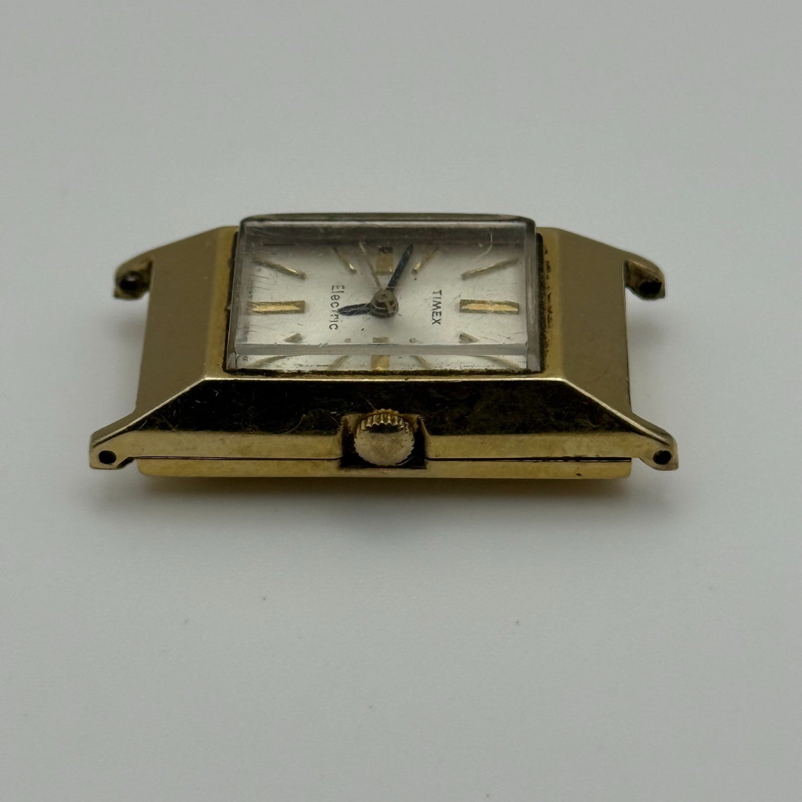 Timex Electric Ladies Quartz Watch 10k Rolled Gold Plated 18mm UNTESTED PARTS