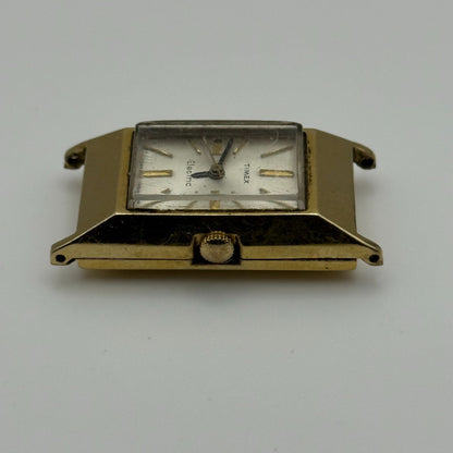 Timex Electric Ladies Quartz Watch 10k Rolled Gold Plated 18mm UNTESTED PARTS