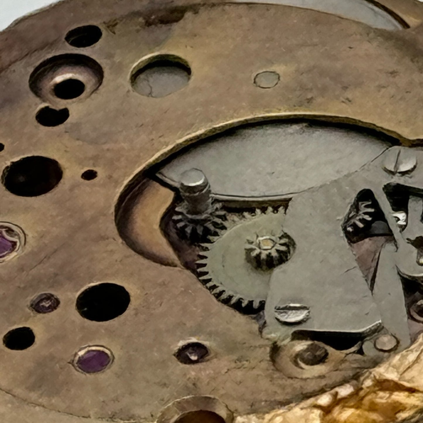 23.6mm Running Fortis Peseux P 7040 Manual Wind Swiss Watch Movement PARTS SPARE