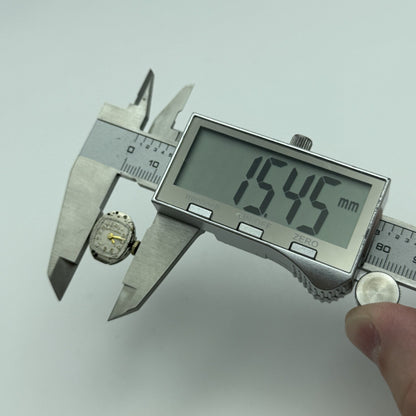 13.1mm Running Vintage Ladies Bulova 5AB Manual Wind Swiss Watch Movement PARTS