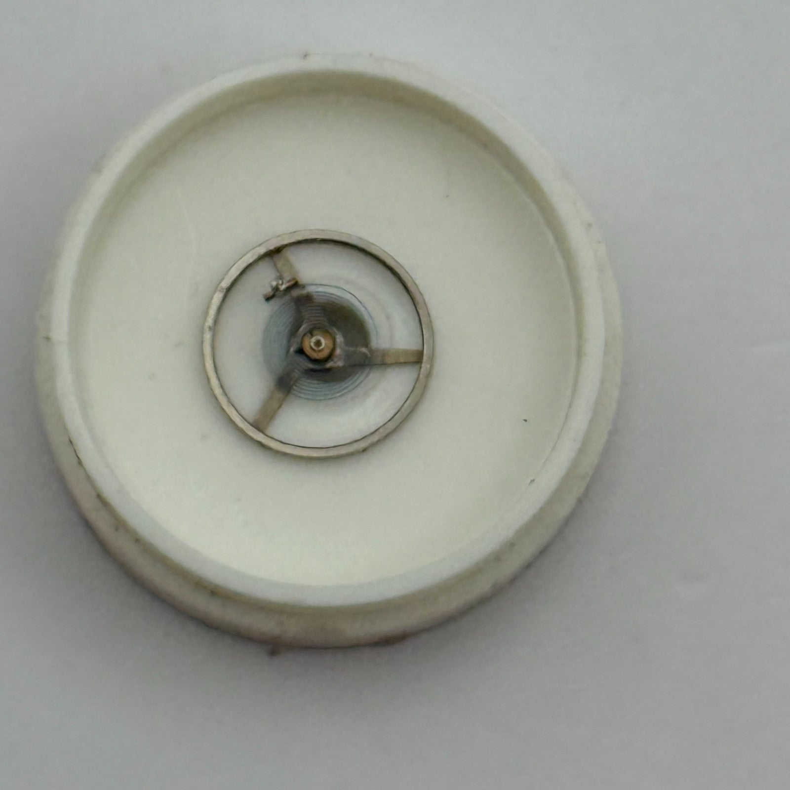 ETA 2487 Balance Wheel Complete And Spring Ord + Inca Watch Movement Parts 