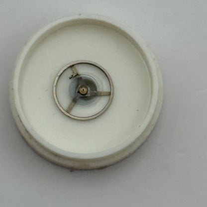 ETA 2487 Balance Wheel Complete And Spring Ord + Inca Watch Movement Parts 
