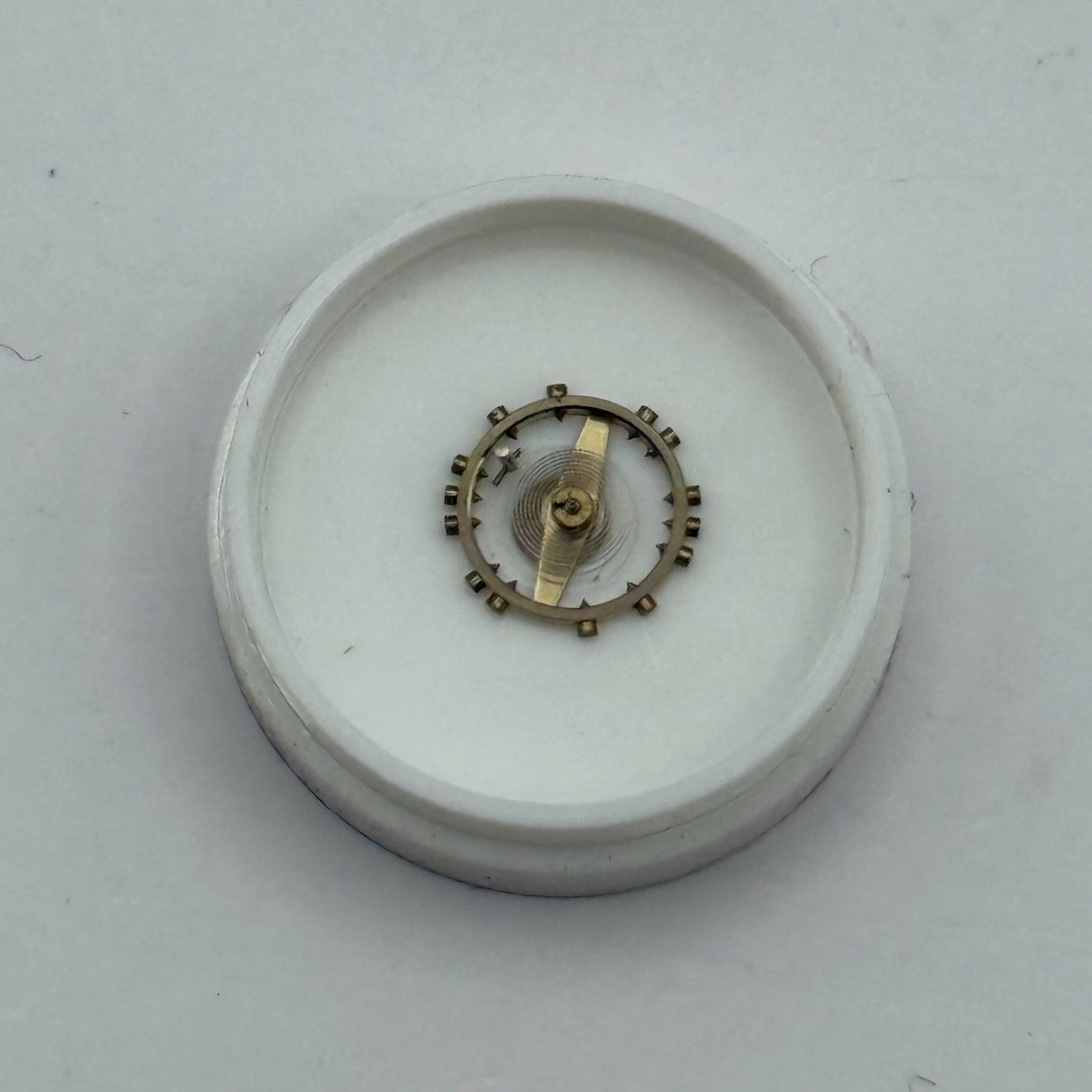 AS 1977-2 Balance Wheel Complete And Spring  1831 M Watch Movement Parts NOS