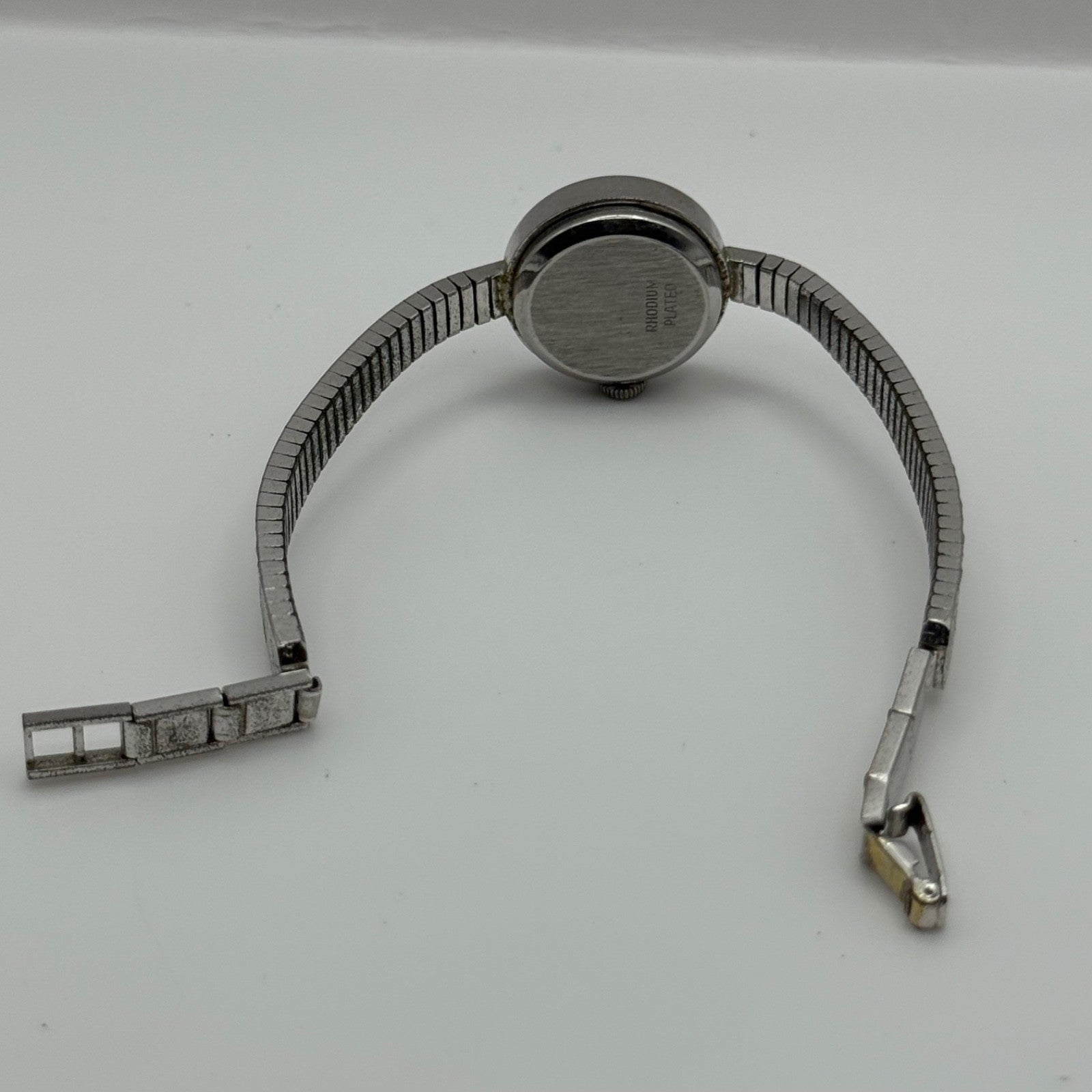 19mm Vintage Aristo Incabloc Rhodium Plated Ladies Manual Wind Watch PARTS