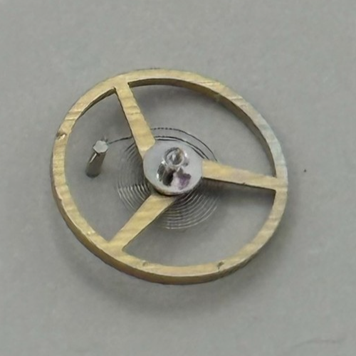FEF 371 Balance Wheel Complete And Spring 6¾–8’’’ 1572 M Watch Movement Parts 