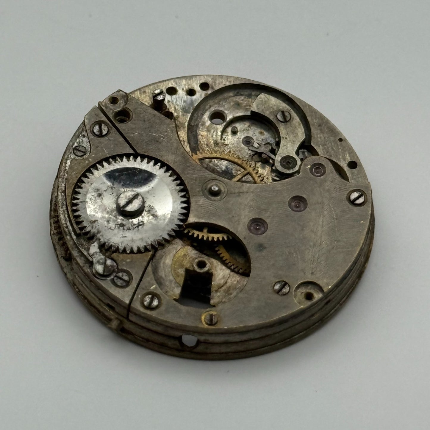 AS A Schild Trench Watch Movement Manual Wind Vintage Swiss Parts Repair 29.5mm