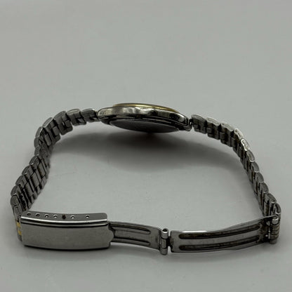 26mm Working Ladies Lorus V782-X113 Two Tone Date Dial Quartz Watch 6 Inches