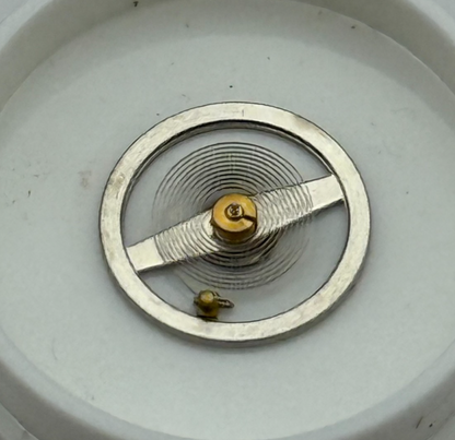 BFG 910 Balance Wheel Complete And Spring 825 Watch Movement Parts NOS