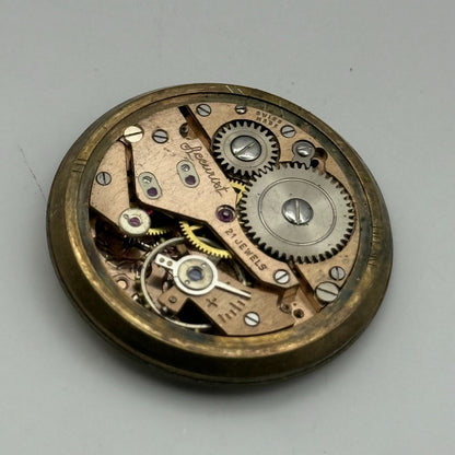 AS 1002 984 Watch Movement Accurist Manual Wind Vintage Parts Repair 29.7mm