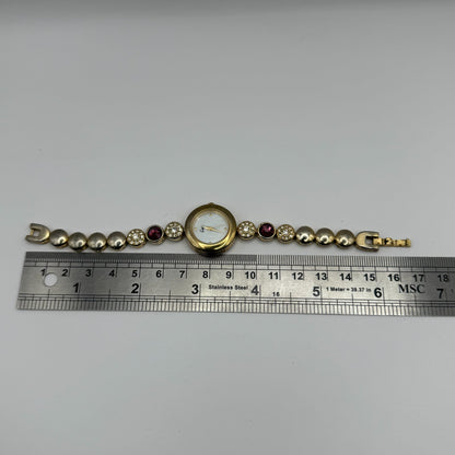 Limit Ladies Quartz Watch Mother of Pearl Dial Crystal Accent Working 22mm